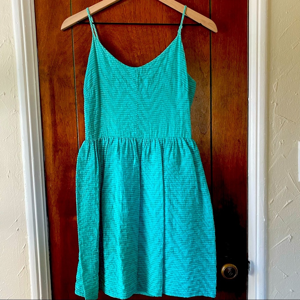 Teal Cocktail Dress